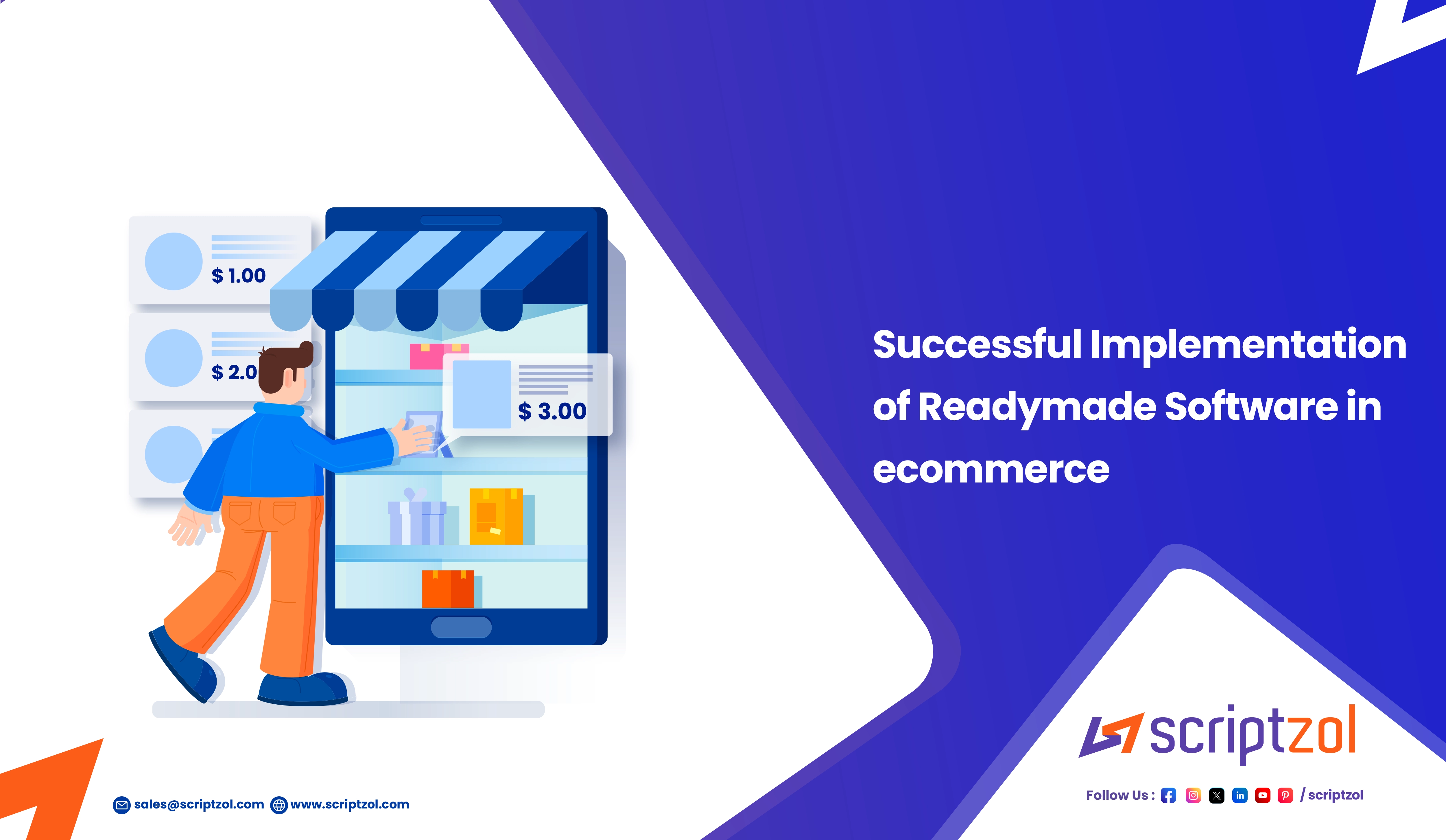 Successful Implementation of Readymade Software in ecommerce